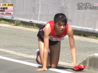 馬拉松接力賽受傷，選手硬撐跪地爬柏油路... 竟與日本黑暗文化有關！