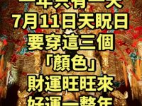 一年只有一天！7月11日「天眖日」，三生肖、星座要穿這三個「顏色」才能財運旺旺來，好運一整年!