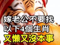 嫁老公不要找以下4個生肖，又懶又沒本事還愛斤斤計較！