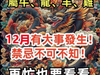 屬牛、龍、羊、雞人，1月有大事發生！禁忌不可不知！再忙也要看看！