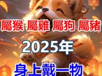 生肖「猴、雞、狗、豬」注意！2025年身上「戴一物」財運擋不住