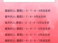 十二生肖哪個月出生最好命，都說太準了！