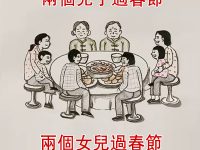 兩個兒子過年VS兩個女兒過年，看完哭了！