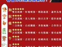 2025生肖運勢看看你排第幾！