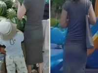 路遇「身材七三分」的婦女，他驚嘆「真是不多見」，網揭謎底：糗大了！