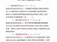 十二生肖哪個月命最好