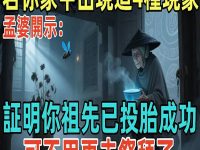 孟婆提醒：家中這4現象出現，祖先已投胎祭拜可免！