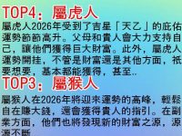 2026年財神點名！這四大生肖橫財不斷，富貴臨門！