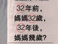 媽媽幾歲?沒有一人答對 媽媽幾歲?沒有一人答對