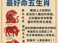 明年2026年 最好命的五大生肖