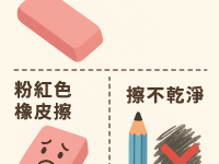 橡皮擦越擦越髒？一篇告訴你真相！