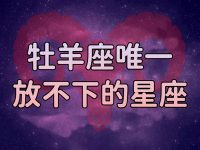 牡羊座唯一放不下的星座