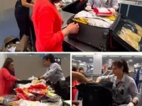 大媽飛澳洲探兒子，行李一打開…海關全傻眼！