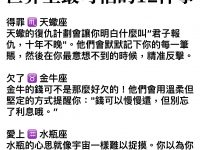 12星座之世界上最可怕的12件事