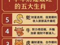 下半年財運最旺五大生肖