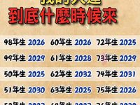 太玄了!「出生年次」決定你幾歲走大運!準的嚇人 太玄了!「出生年次」決定你幾歲走大運!準的嚇人