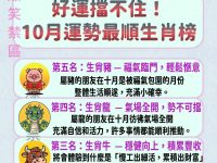 好運擋不住!10月運勢最順生肖排行!