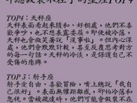 最怕被冷落，卻總假裝不在乎的星座TOP4！