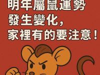 不能小覷!屬鼠人明年運勢發生變化,家裡有要注意! 不能小覷!屬鼠人明年運勢發生變化,家裡有要注意!