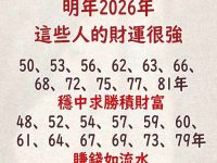 明年2026年，這些人財運很強，家裡有一個恭喜了