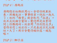 在一起越久，越容易不珍惜的星座TOP4