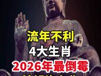 2026年最倒楣的4大生肖，2026要小心了！