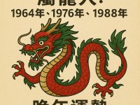 屬龍人:1964年、1976年、1988年 【晚年運勢】!
