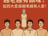 越老越有韻味!這四大星座越老越有人愛! 越老越有韻味!這四大星座越老越有人愛!