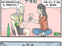 十年前VS十年後