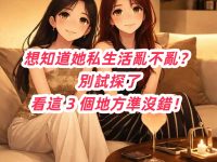 想知道她私生活亂不亂？別試探了，看這3個地方準沒錯！