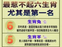 2026年 最惹不起六生肖 ，尤其是第一名
