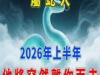 生肖蛇注意！2026上半年他將會離你而去，很突然，讓你意想不到！