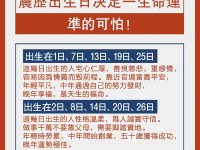 農歷出生日決定一生命運，準的可怕！