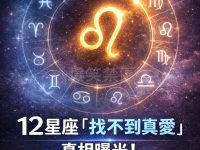 12星座「找不到真愛」真相曝光！尤其是獅子座改掉「這壞習慣」